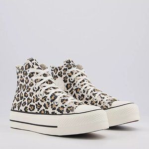 Animal Print Leopard Platform Chuck Taylor Converse 8